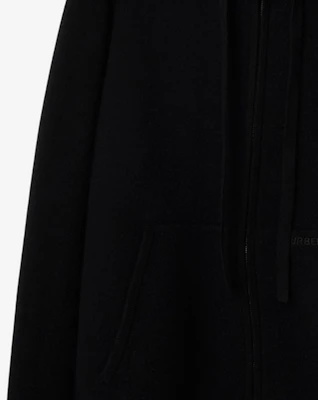 巴宝莉黑色羊绒连帽拉链长袖外套 80896631 Purchase 巴宝莉黑色羊绒连帽拉链长袖外套 80896631