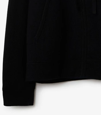 巴宝莉黑色羊绒连帽拉链长袖外套 80896631 Details for 巴宝莉黑色羊绒连帽拉链长袖外套 80896631