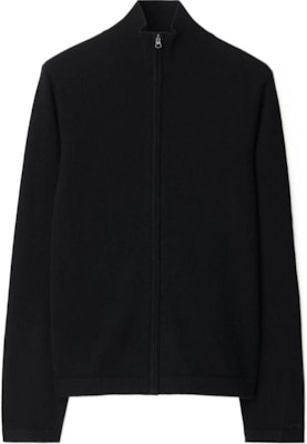 Burberry 黑色羊絨拉鍊長袖休閒毛衣 80991601 Buy Burberry 黑色羊絨拉鍊長袖休閒毛衣 80991601