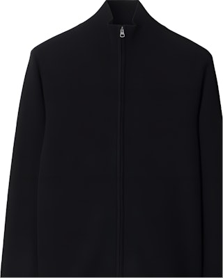 Burberry 黑色羊絨拉鍊長袖休閒毛衣 80991601 Lookbook Burberry 黑色羊絨拉鍊長袖休閒毛衣 80991601