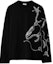 Order 巴宝莉黑色链条印花圆领长袖卫衣 80882071