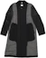 Order Burberry Black Colorblock Single-Breasted Long Coat Long Sleeve 45582081