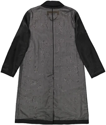 Burberry Black Colorblock Single-Breasted Long Coat Long Sleeve 45582081 Lookbook Burberry Black Colorblock Single-Breasted Long Coat Long Sleeve 45582081