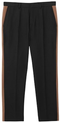 Burberry Black Contrast Side Cotton Blend Sweatpants 80485351 Order Burberry Black Contrast Side Cotton Blend Sweatpants 80485351