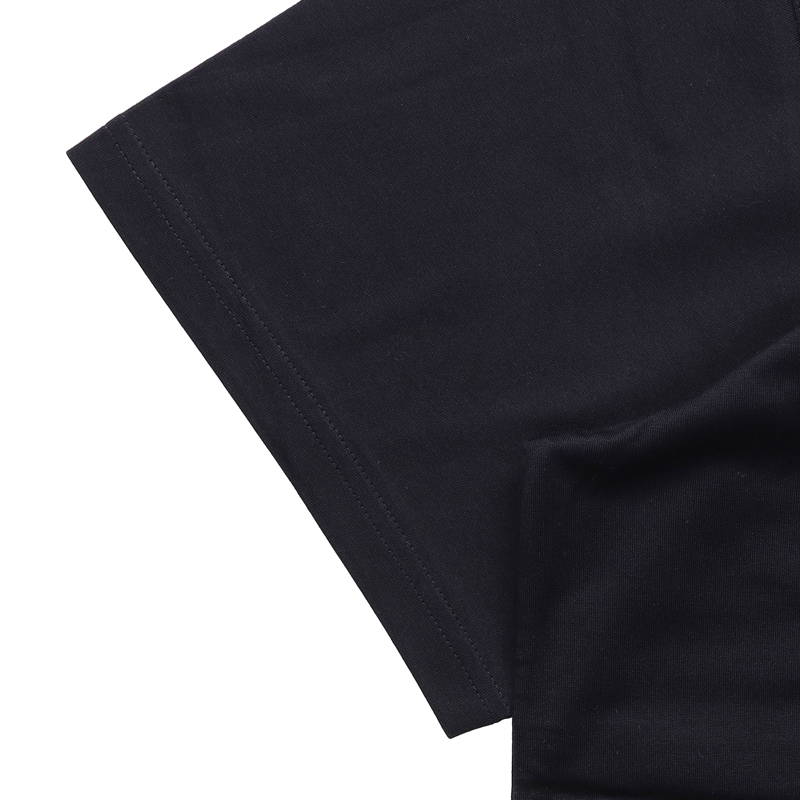 Details for バーバリー ブラック クルーネック Tシャツ ロゴ＆パッチディテール付き. 80570991