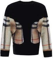 博柏利 黑色圆领熊印花卫衣. 8049567 Lookbook 博柏利 黑色圆领熊印花卫衣. 8049567