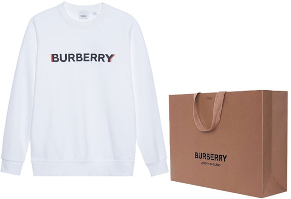 버버리 블랙 로고 프린트 크루넥 스웨트셔츠. 80529851 Sizing 버버리 블랙 로고 프린트 크루넥 스웨트셔츠. 80529851