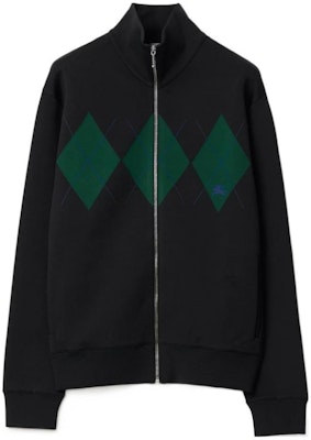 バーバリー ブラック ダイヤモンド柄 ハイネック ジップ カジュアルジャケット 80810451 Order バーバリー ブラック ダイヤモンド柄 ハイネック ジップ カジュアルジャケット 80810451