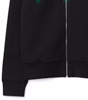 Sizing Burberry Black Diamond Print High-Neck Zip Casual Jacket 80810451