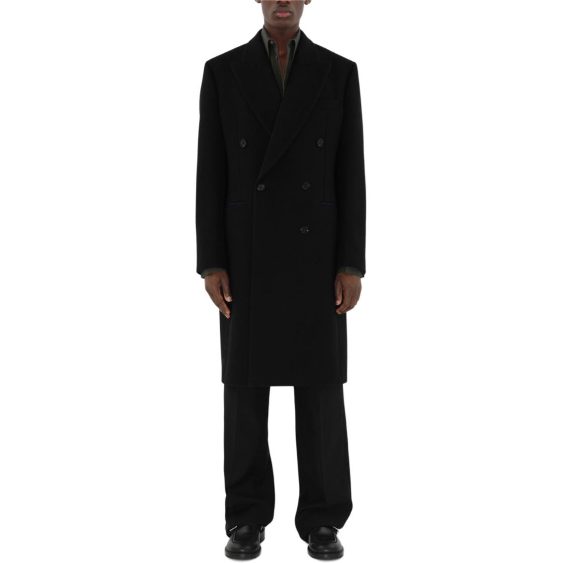 Burberry  Black Double-Breasted Long Sleeve Coat. 80916981 圖 4