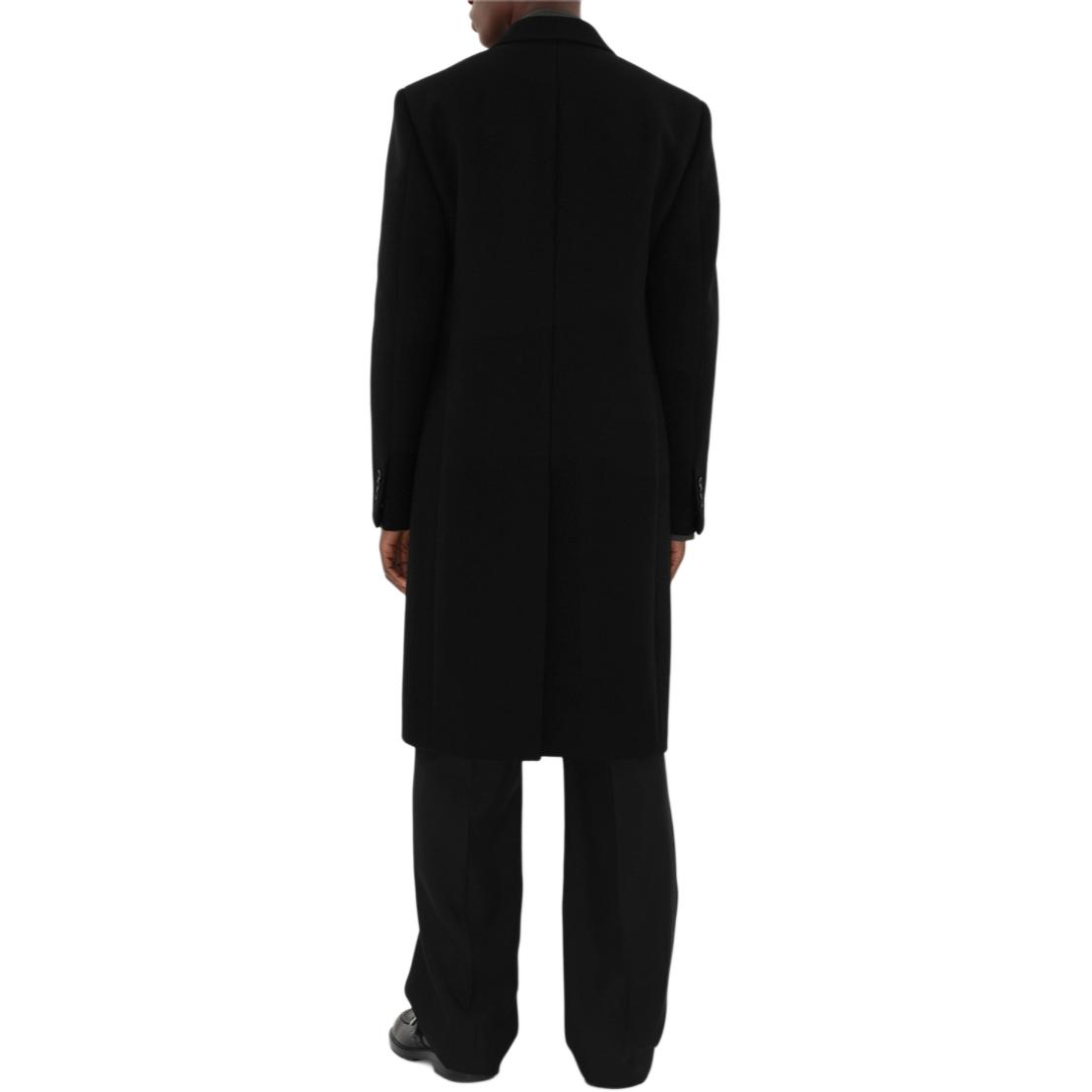 Burberry  Black Double-Breasted Long Sleeve Coat. 80916981 圖 5