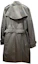 Lookbook Burberry Black Double-Breasted Trench Coat with Solid Color Design. 80559761