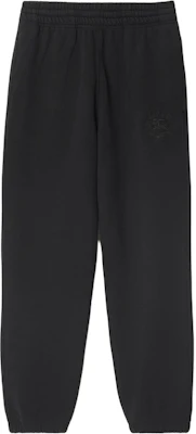 Burberry Celana Santai High-Waist Loose-Fit Warna Hitam Elastis 80945661 Order Burberry Celana Santai High-Waist Loose-Fit Warna Hitam Elastis 80945661