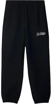 Burberry Celana Jogger Hitam Elastis dengan Print Logo. 80975361 Order Burberry Celana Jogger Hitam Elastis dengan Print Logo. 80975361