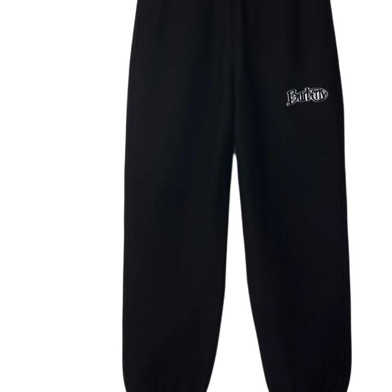 Details for Burberry Celana Jogger Hitam Elastis dengan Print Logo. 80975361