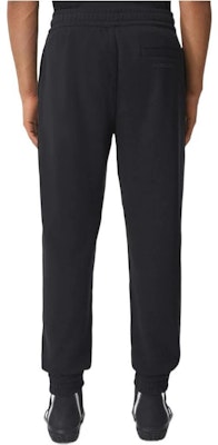 Pantalones deportivos Burberry negros con cintura elástica y estampado de monstruo. 80519811 Shop Pantalones deportivos Burberry negros con cintura elástica y estampado de monstruo. 80519811