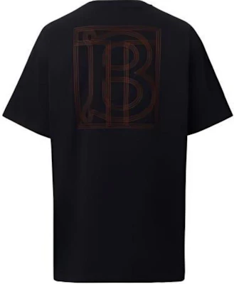 バーバリー ブラック 刺繍ロゴ クルーネック ルーズフィット Tシャツ 80575481 Lookbook バーバリー ブラック 刺繍ロゴ クルーネック ルーズフィット Tシャツ 80575481