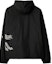 Lookbook Burberry Black Equestrian Knight Logo Zip Loose Fit Hoodie Jacket 80960391
