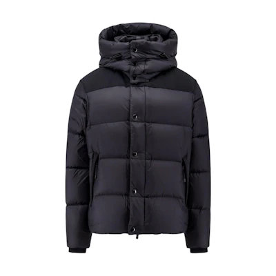 Burberry Black Hooded Detachable Long Sleeve Jacket Coat. 80963821