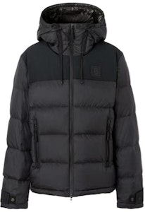 バーバリー ブラック フード付き ダウンジャケット ジッパー&ポケット付き 80684951 Buy バーバリー ブラック フード付き ダウンジャケット ジッパー&ポケット付き 80684951