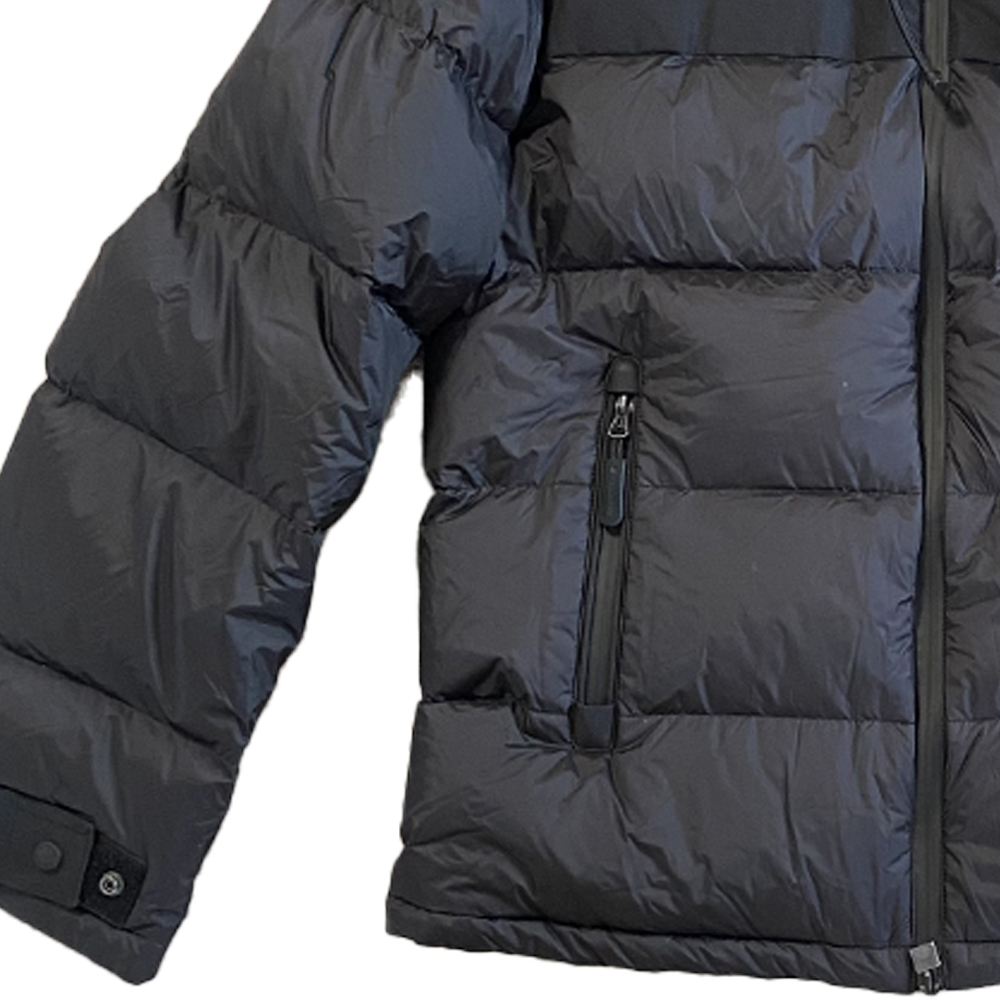 Purchase バーバリー ブラック フード付き ダウンジャケット ジッパー&ポケット付き 80684951