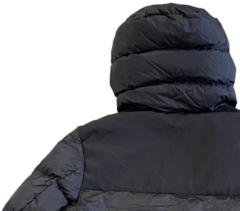 バーバリー ブラック フード付き ダウンジャケット ジッパー&ポケット付き 80684951 Sizing バーバリー ブラック フード付き ダウンジャケット ジッパー&ポケット付き 80684951