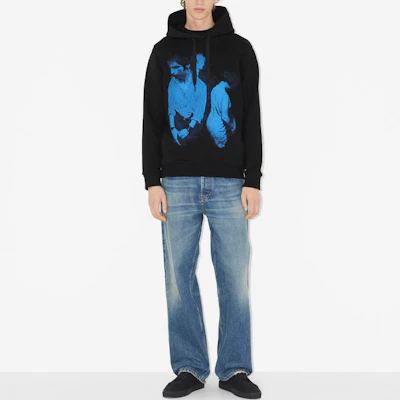 버버리 블랙 그래픽 프린트 후디 80711761 Shop 버버리 블랙 그래픽 프린트 후디 80711761