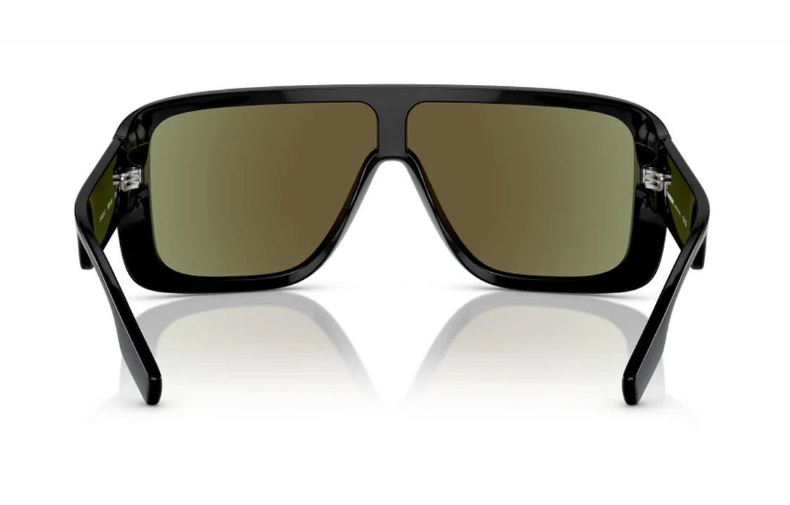 Burberry  Black Irregular Frame Sunglasses with Logo Branding. BE4401U300155 圖 4