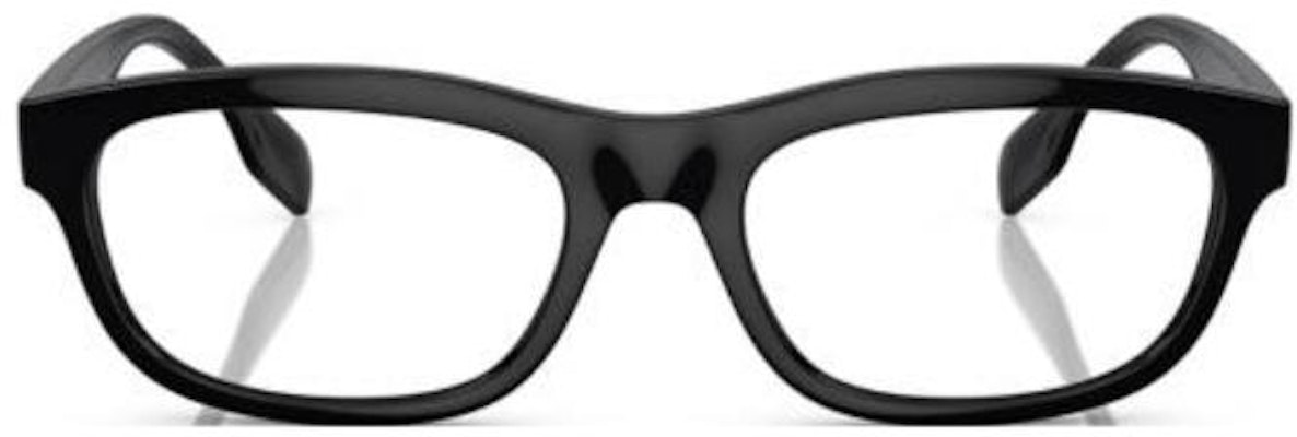 Burberry 黑色不規則光學板材眼鏡框附標誌款式 BE2385U3001 Lookbook Burberry 黑色不規則光學板材眼鏡框附標誌款式 BE2385U3001