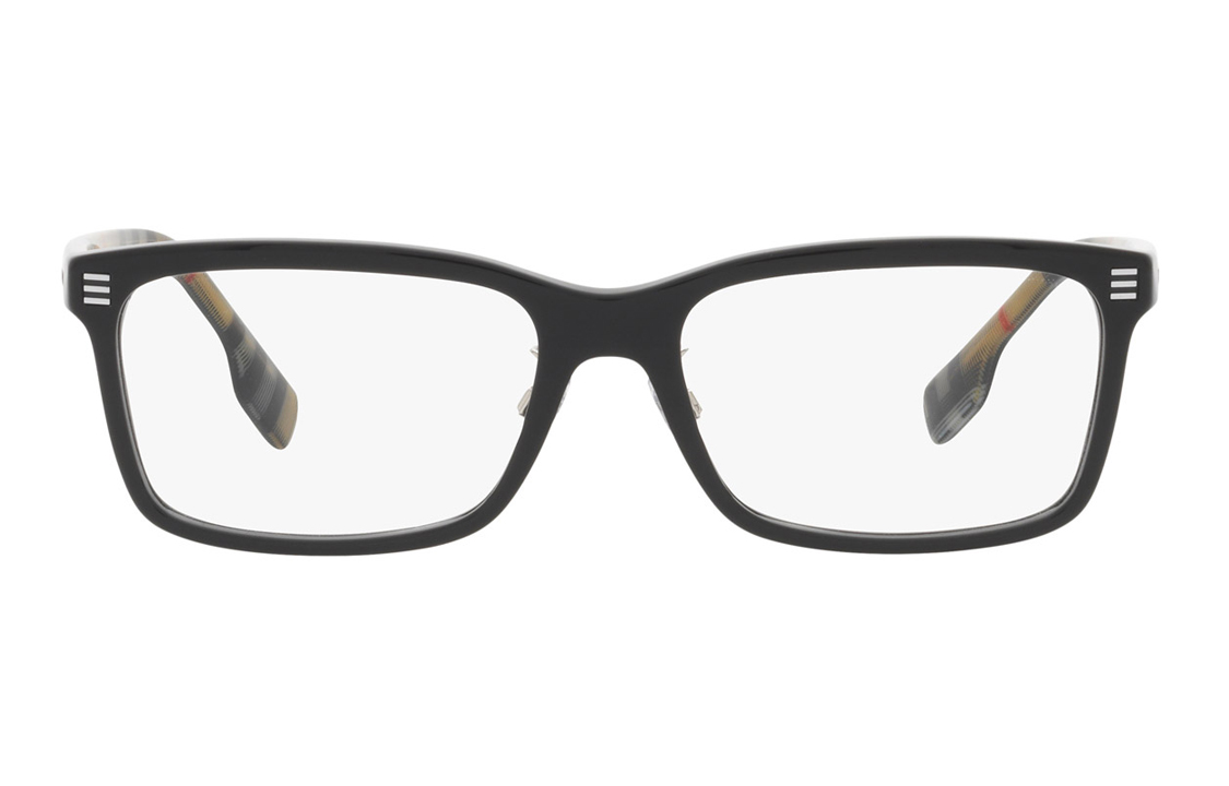 Lookbook 博柏利 黑色不规则镜框附标志设计光学眼镜 BE2352F377356