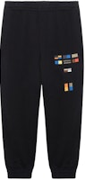 Burberry Black Knit Joggers with Embroidered Pattern and Elastic Waist. 80427031 Burberry Black Knit Joggers with Embroidered Pattern and Elastic Waist. 80427031