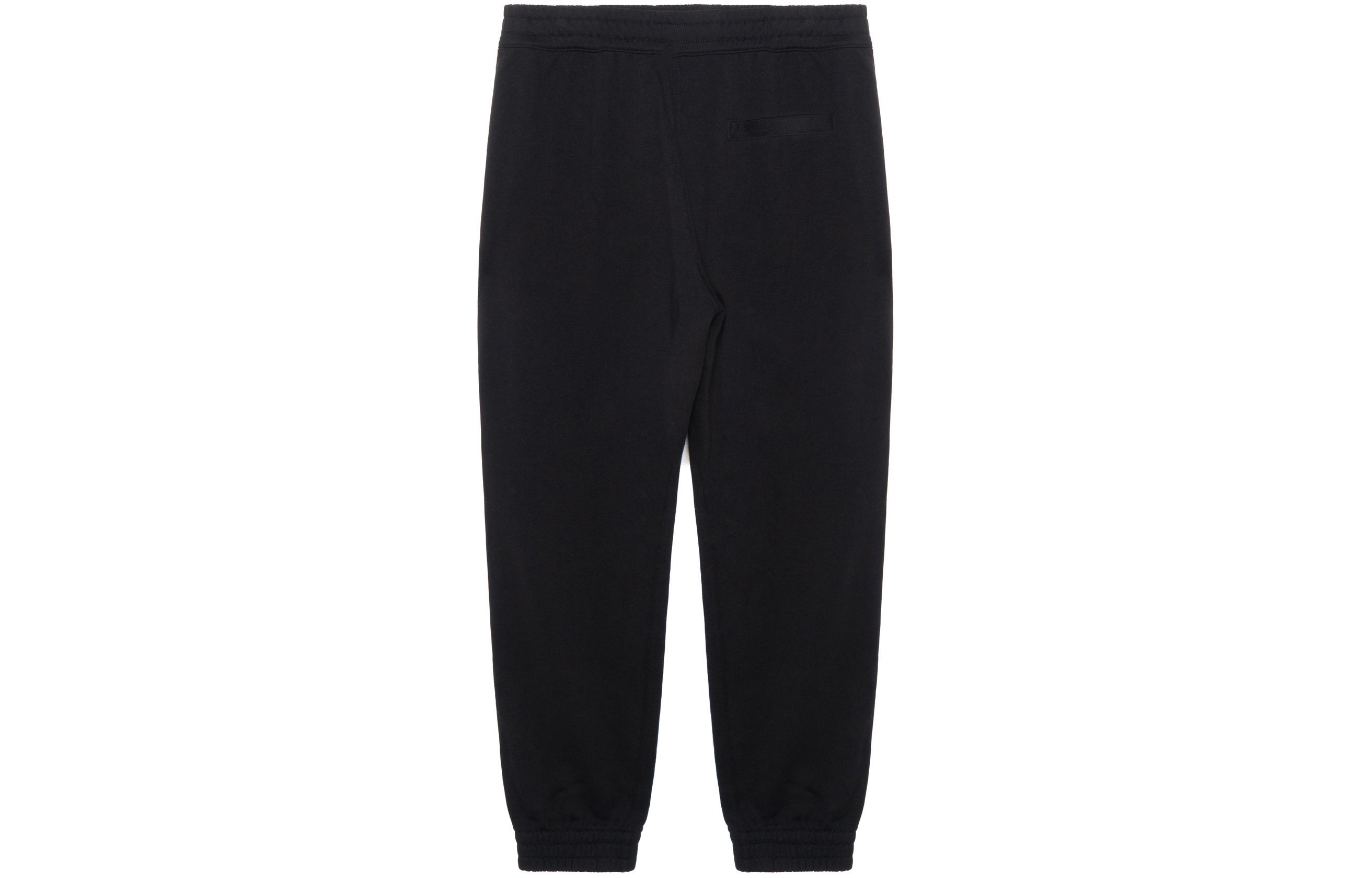 Lookbook Burberry Joggers Negros de Punto con Patrón Bordado y Cintura Elástica. 80427031