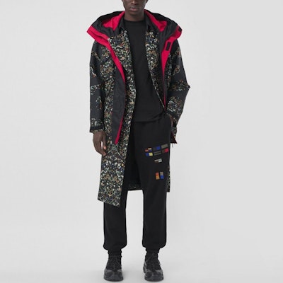 Burberry Joggers Negros de Punto con Patrón Bordado y Cintura Elástica. 80427031 Shop Burberry Joggers Negros de Punto con Patrón Bordado y Cintura Elástica. 80427031