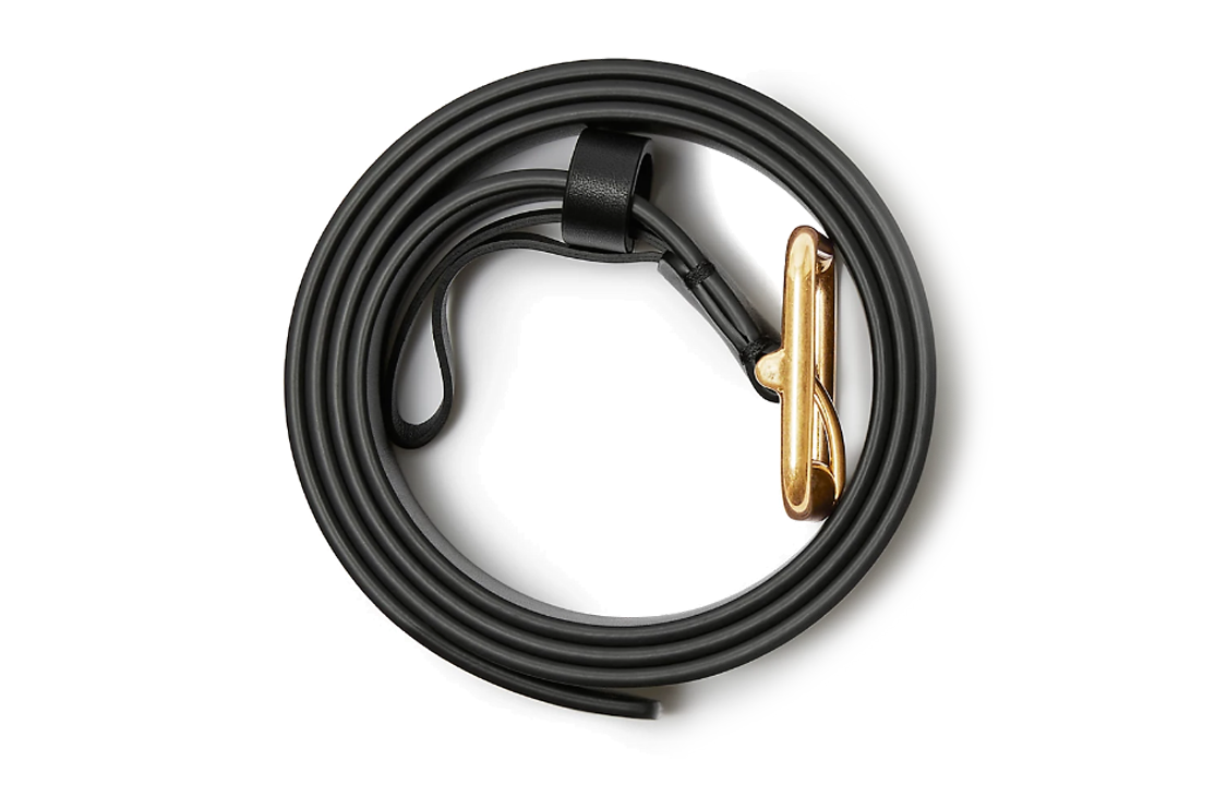 Lookbook Burberry  Black Leather Belt with B Logo Buckle - 3.5cm Width. 80774891