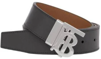 Burberry Black Leather Belt with Letter B Logo Buckle, 3.5cm Wide. 80583521 Burberry Black Leather Belt with Letter B Logo Buckle, 3.5cm Wide. 80583521