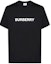 Order Burberry Baju T-Shirt Hitam Cetakan Huruf Leher Bulat Lengan Pendek. 80842331