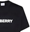 Sizing Burberry Baju T-Shirt Hitam Cetakan Huruf Leher Bulat Lengan Pendek. 80842331