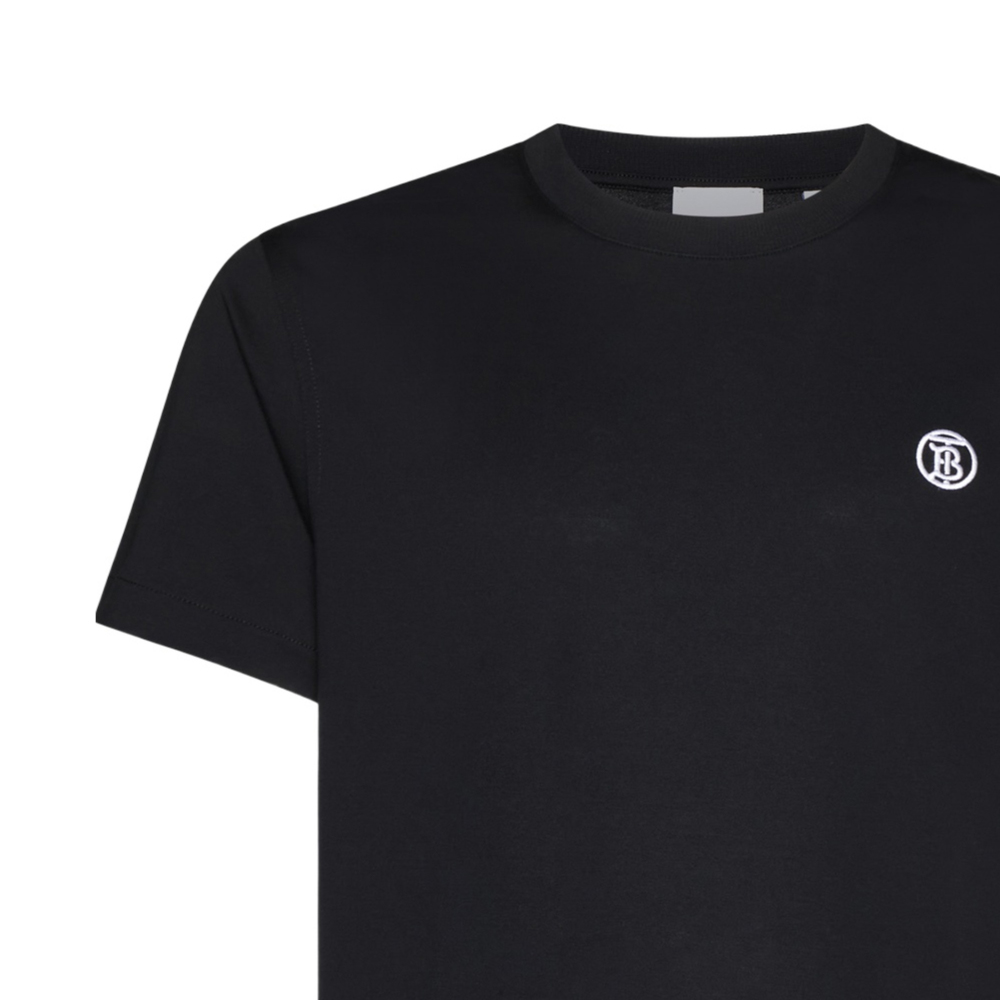 Burberry  Black Letter Print Crew Neck T-Shirt 80840141 圖 7
