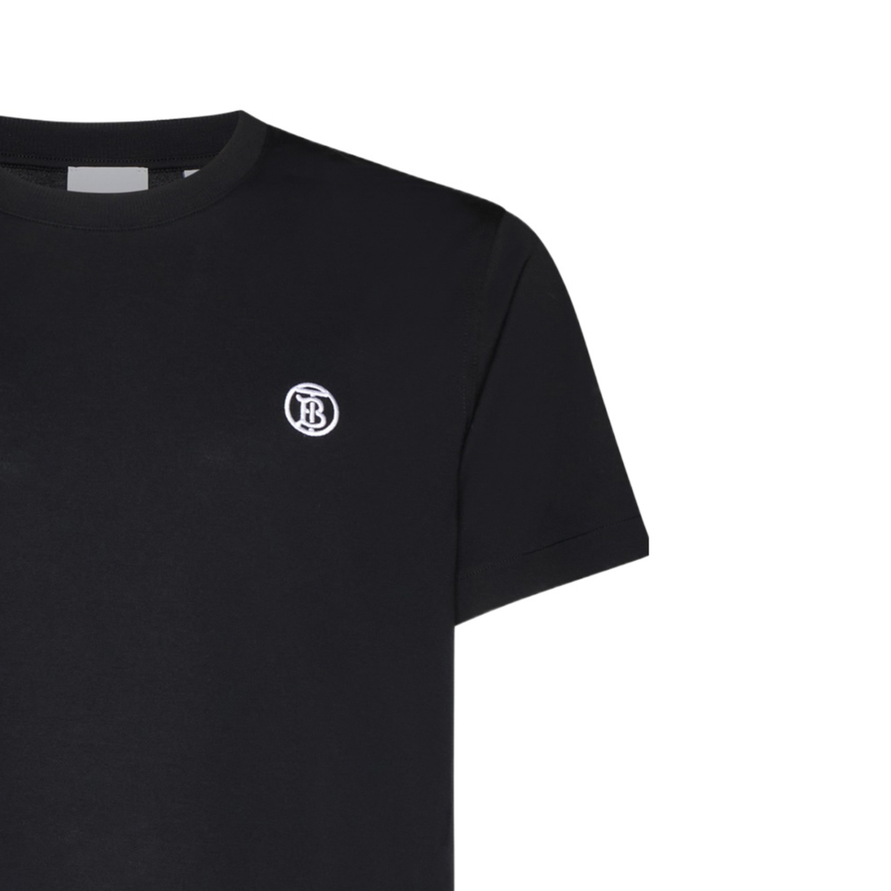 Burberry  Black Letter Print Crew Neck T-Shirt 80840141 圖 8