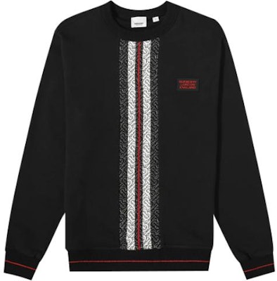 Burberry Black Letter Print Crewneck Slim Fit Long Sleeve Sweatshirt 8026939 Order Burberry Black Letter Print Crewneck Slim Fit Long Sleeve Sweatshirt 8026939