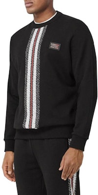 Burberry Black Letter Print Crewneck Slim Fit Long Sleeve Sweatshirt 8026939 Lookbook Burberry Black Letter Print Crewneck Slim Fit Long Sleeve Sweatshirt 8026939