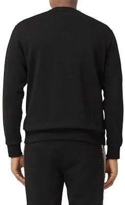 Burberry Black Letter Print Crewneck Slim Fit Long Sleeve Sweatshirt 8026939 Shop Burberry Black Letter Print Crewneck Slim Fit Long Sleeve Sweatshirt 8026939