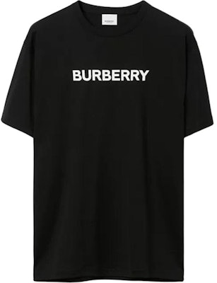 Burberry Black Letter Print Loose-Fit Crew Neck T-Shirt. 8055307 Buy Burberry Black Letter Print Loose-Fit Crew Neck T-Shirt. 8055307