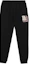Order Burberry Black Letter Print Straight-Leg Casual Pants. 8057569
