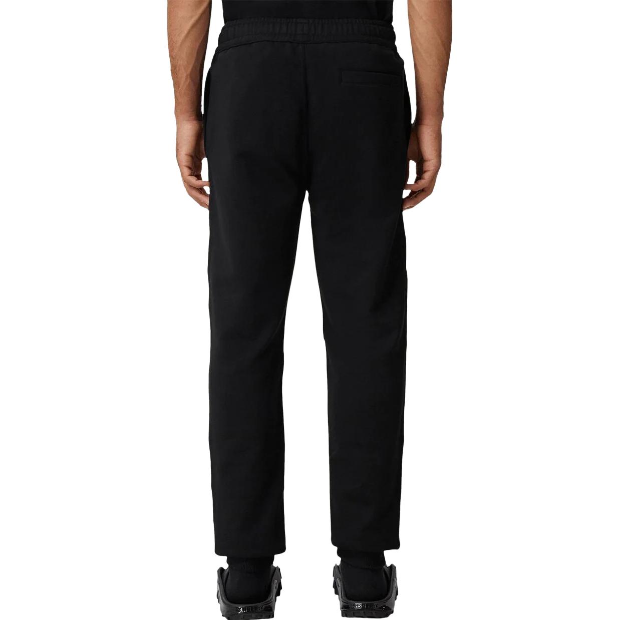 Burberry  Black Letter Print Straight-Leg Casual Pants. 8057569 圖 5