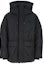 Order Burberry Black Logo Embossed Puffer Jacket with Hood and Full Zip. 80581291