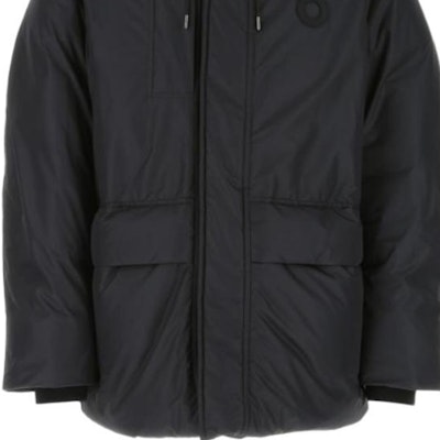 Burberry Black Logo Embossed Puffer Jacket with Hood and Full Zip. 80581291 Details for Burberry Black Logo Embossed Puffer Jacket with Hood and Full Zip. 80581291