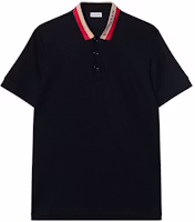 Burberry Black Logo Embroidered Short Sleeve Polo Shirt 80831541 Burberry Black Logo Embroidered Short Sleeve Polo Shirt 80831541