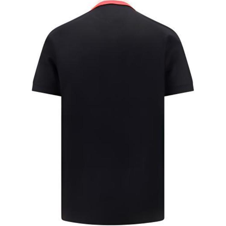 Lookbook Burberry  Black Logo Embroidered Short Sleeve Polo Shirt 80831541