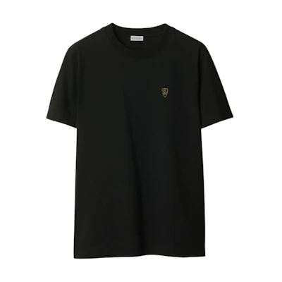 Burberry Black Logo Print Crew Neck Short Sleeve T-Shirt 80998721